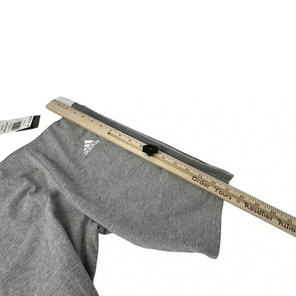 ADIDAS SHORTS WOMENS XS MUST HAVES 3-STRIPES BIKER TIGHTS ATHLETES ATHLETIC - Picture 4 of 12